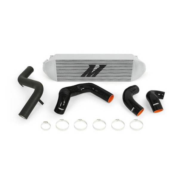 Mishimoto - Mishimoto 2013+ Ford Focus ST Silver Intercooler w/ Black Pipes - MMINT-FOST-13KBSL