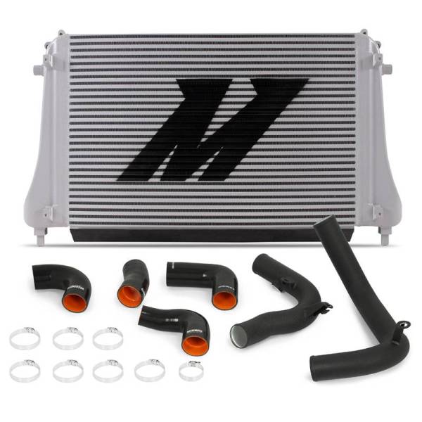 Mishimoto - Mishimoto 2015+ VW MK7 Golf TSI / GTI / R Performance Intercooler Kit w/ Pipes (Black) - MMINT-MK7-15KWBK