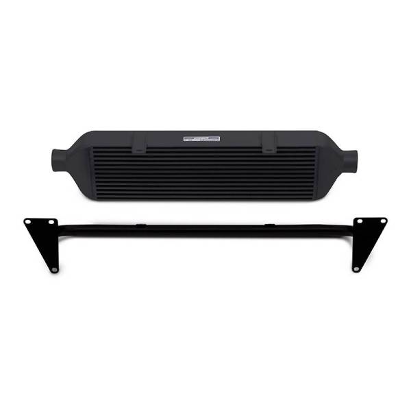 Mishimoto - Mishimoto 15-19 Subaru STI Front-Mount Intercooler Kit w/ Black Crash Beam - Black Core - MMINT-STI-15BBK