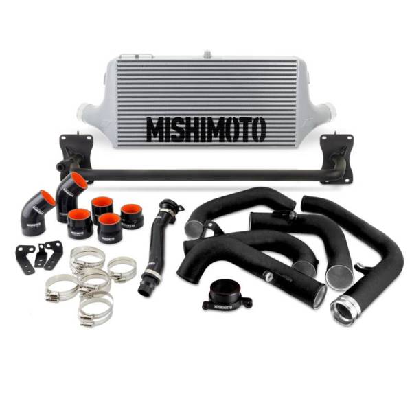 Mishimoto - Mishimoto 2022+ WRX Front Mount Intercooler Kit SL Core MWBK Pipes - MMINT-WRX-22SLBK