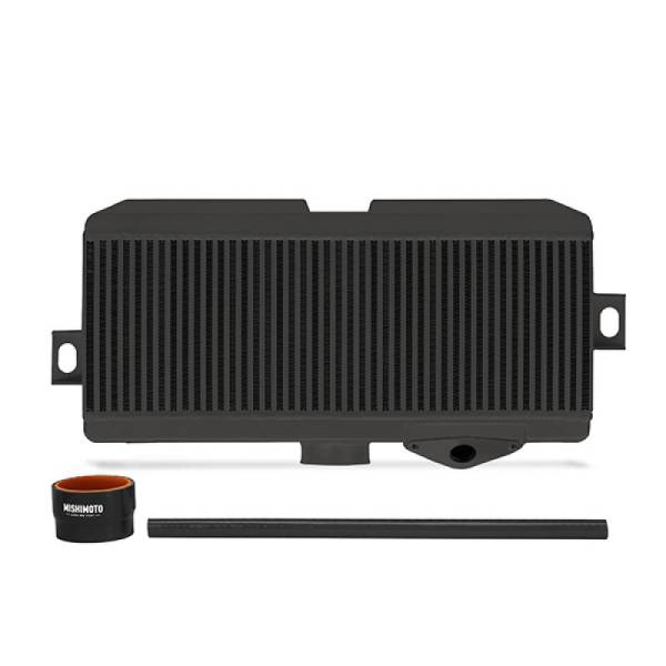 Mishimoto - Mishimoto Subaru 08-15 WRX STi Top-Mount Intercooler Kit - Powder Coated Black & Black Hoses - MMTMIC-STI-08BKBK