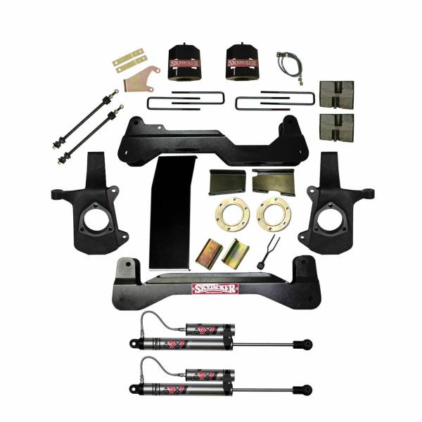 Skyjacker - Skyjacker 07-13 GMC Silverado 1500 6in Suspension Lift Kit W/ ADX 2.0 Remote Reservoir Shocks - C7660PK-X