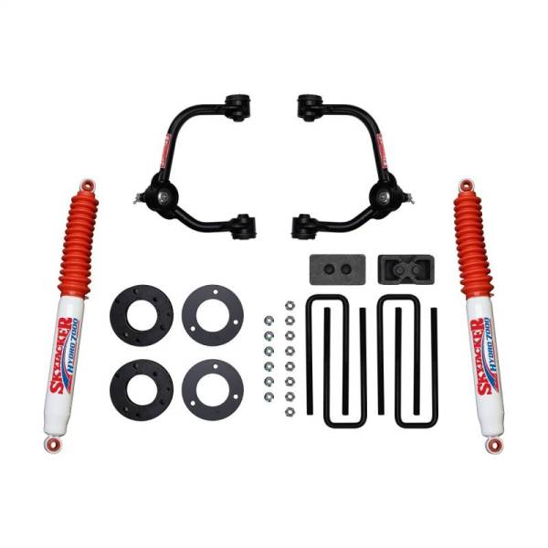 Skyjacker - Skyjacker 14-20 Ford F150 2WD/4WD 3in UCA Lift Kit w/Rear Hydro 7000 Shocks - F1430PH