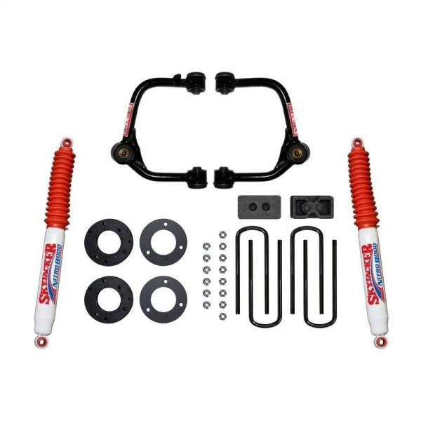 Skyjacker - Skyjacker 2021 Ford F-150 4 Wheel Drive Crew Cab Suspension Lift Kit w/ Shock (Nitro 8000) - F2130PN