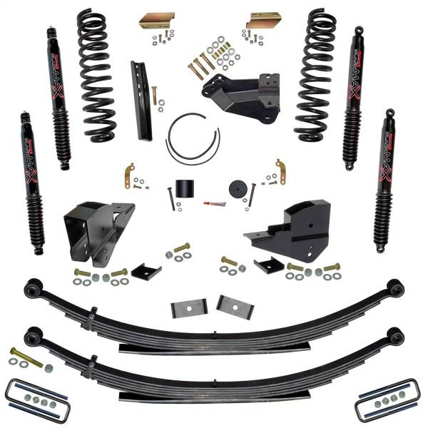 Skyjacker - Skyjacker 4 In. Suspension Lift Kit w/ Black MAX Shocks - F23451KS-B