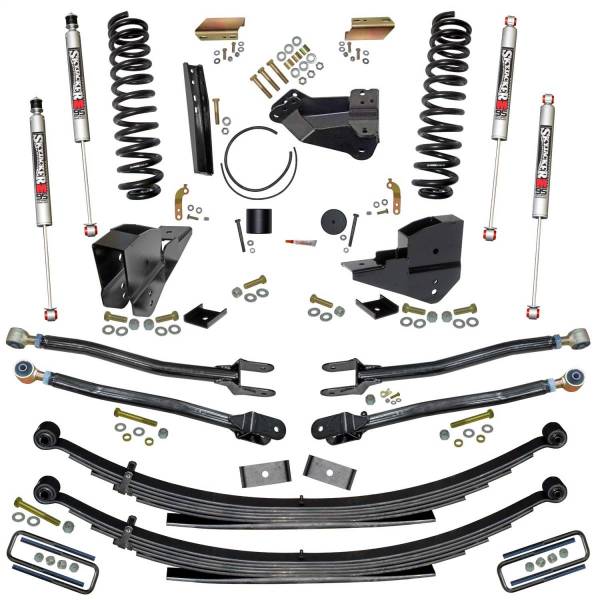 Skyjacker - Skyjacker 4 In. Suspension Lift Kit 4-Link w/ M95 Monotube Shocks - F234524KS-M