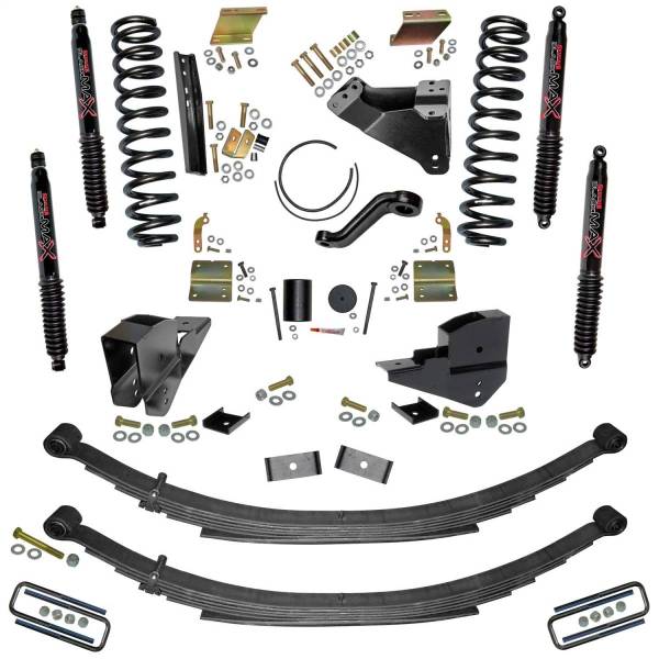 Skyjacker - Skyjacker 6 In. Suspension Lift Kit w/ Black MAX Shocks - F23651KS-B