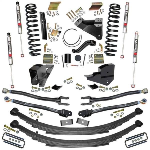 Skyjacker - Skyjacker 6 In. Suspension Lift Kit 4-Link w/ M95 Monotube Shocks - F236524KS-M