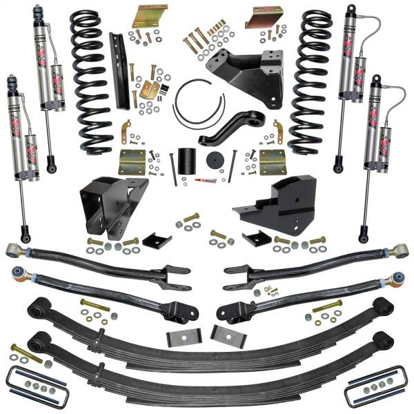 Skyjacker - Skyjacker 6 In. Suspension Lift Kit 4-Link w/ ADX 2.0 Monotube Shocks - F236524KS-X