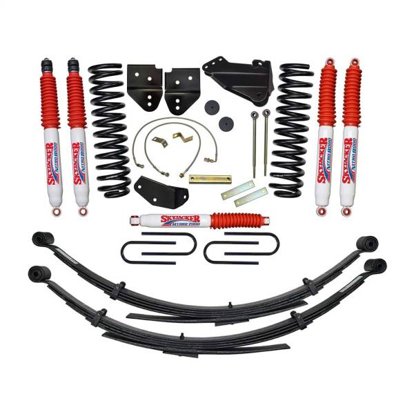 Skyjacker - Skyjacker 4"SYSTEM,05>F250 4WD W/GAS  - F5401KS-N