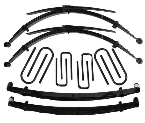 Skyjacker - Skyjacker 77.5-79 Ford F-250 (Low Boy 4WD) 6in Suspension Lift System w/ Black MAX Shocks - F760KS-B