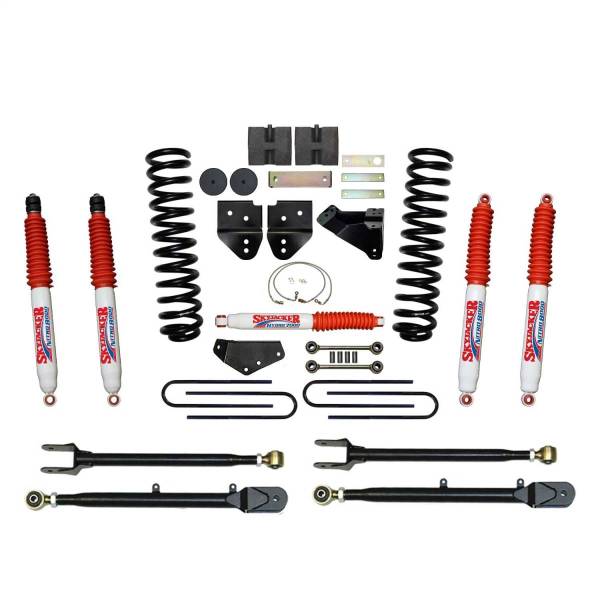 Skyjacker - Skyjacker 6"KIT,08-10F250,GAS,4NITROS - F86024K-N