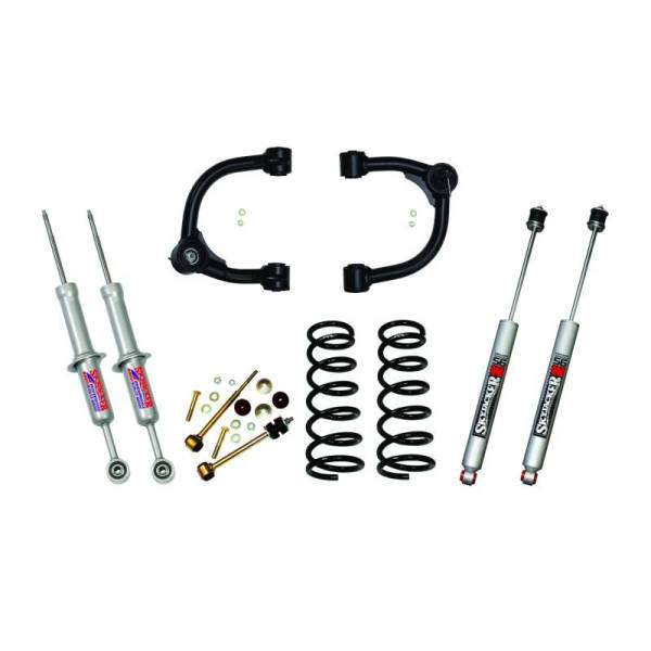 Skyjacker - Skyjacker 3in Upper A-Arm Kit with Performance Struts and Rear Coils and M95 Monotube Shocks - FJ730STUM