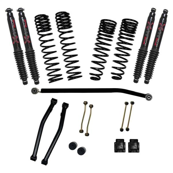 Skyjacker - Skyjacker Jeep Gladiator JT Diesel 3.5 in. Dual Rate Long Travel Suspension Lift System - G351KBLTD