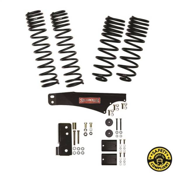 Skyjacker - Skyjacker 07-18 Jeep Wrangler (JKU) 2.5in Lift Kit Component Box w/ Dual Rate Long Travel Springs - JK25BLT