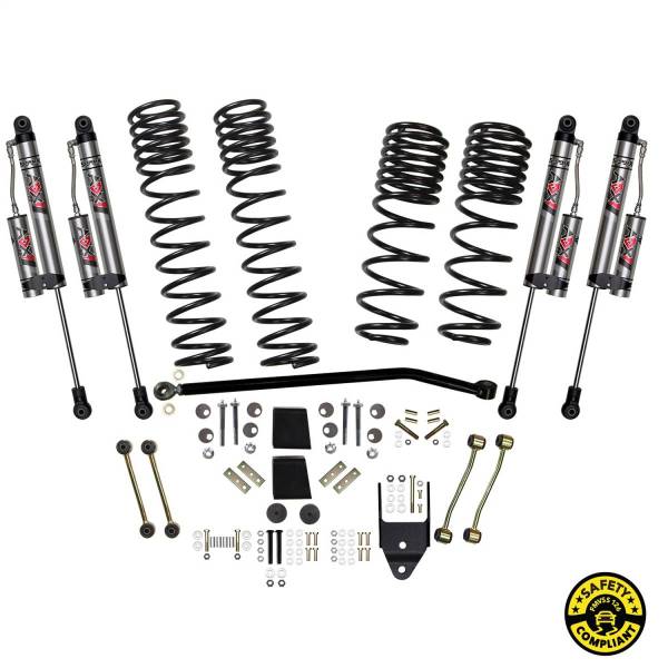 Skyjacker - Skyjacker 20-23 Jeep Wrangler JL 4WD (Non-Rubicon) Long Travel 4in Coil System w/Reservoir Shocks - JL40BKXLTD