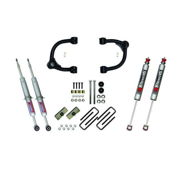 Skyjacker - Skyjacker 3in Upper A-Arm Kit with Performance Struts and Rear Blocks and M95 Monotube Shocks - TC530STUM