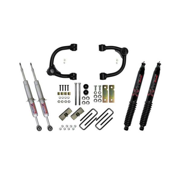 Skyjacker - Skyjacker 2016-2020 Toyota Tacoma 3.0in UCA Lift Kit w/Rear Blocks and Black Max Shocks - TC536STUB