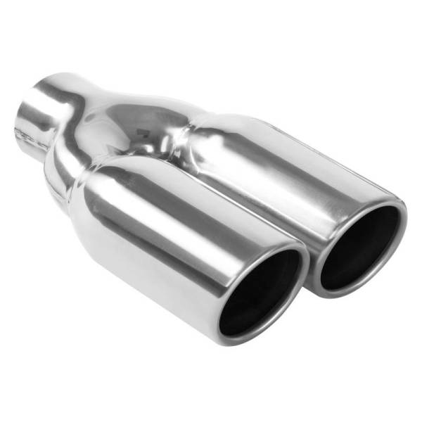 Magnaflow - MagnaFlow Tip 1-Pk Dual Rnd Re DW 3x10 2.2 - 35167