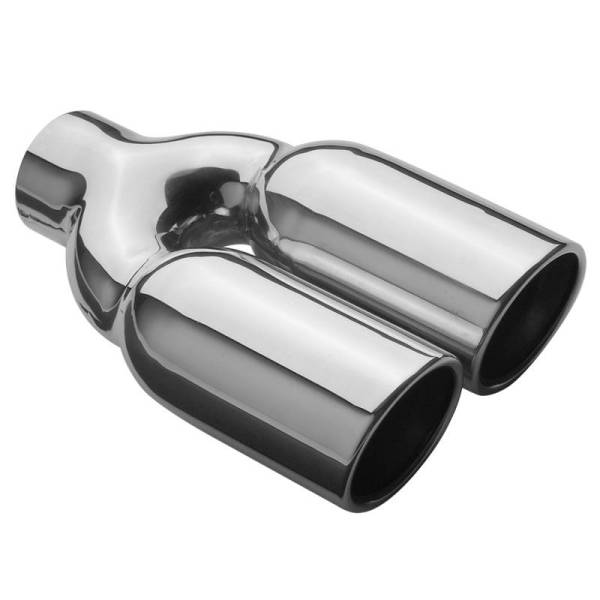 Magnaflow - MagnaFlow Tip 1-Pk Dual Rnd DW 3x10 2.25ID - 35168