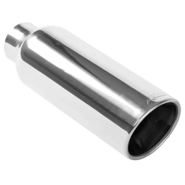 Magnaflow - MagnaFlow Tip 1-Pk Rnd Reso 4.00 X 12 2.25 - 35173