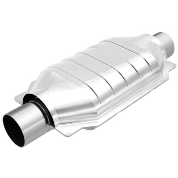 Magnaflow - MagnaFlow Conv Universal-Fit 2.25in Inlet/Outlet Center/Center Oval 12in Body/7in Width - 459005