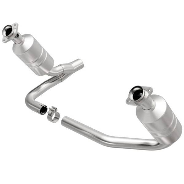 Magnaflow - MagnaFlow Conv DF 07-09 Dodge Dakota 3.7L/4.7L /07-09 Mitsubishi Raider 3.7L Y-Pipe Assembly - 49849