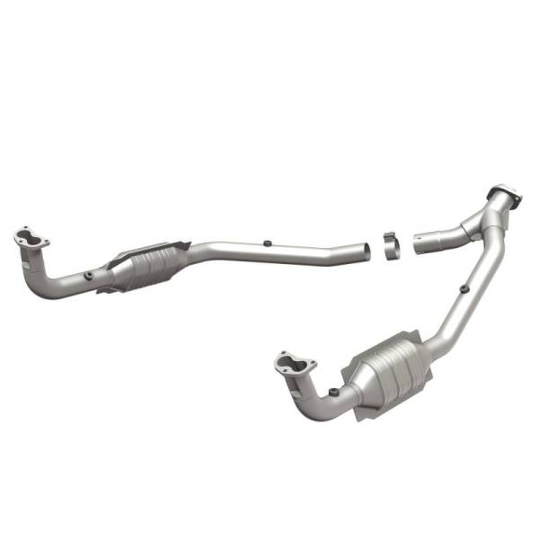 Magnaflow - MagnaFlow Conv DF 97 Land Rover Defender 90 4.0L Y-Pipe Assy / 96-99 Discovery 4.0L Y-Pipe Assy - 93690