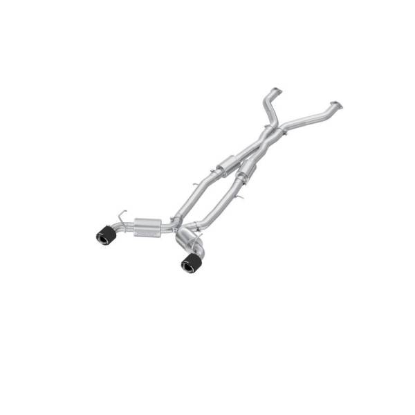 MBRP - MBRP 23-24 Nissan Z 3.0L Armor Pro T304 Stainless Steel 3in Cat-Back Dual Rear Exit w/ 5in OD CF Tip - S44083CF