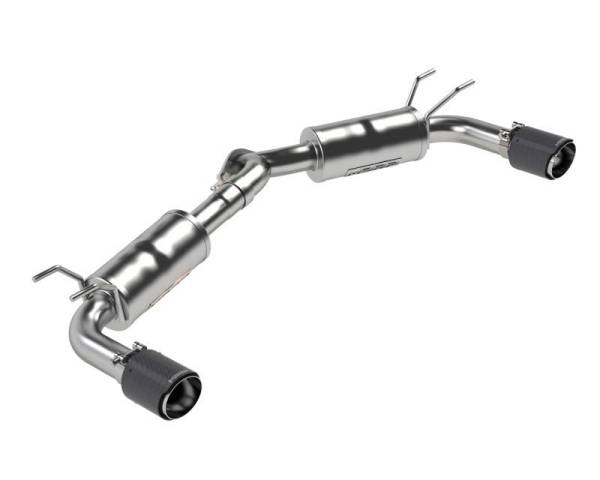 MBRP - MBRP 19-23 Mazda 3 Hatchback T304SS 2.5in Axle-Back, Dual Rear Exit w/Carbon Fiber Tips - S44503CF