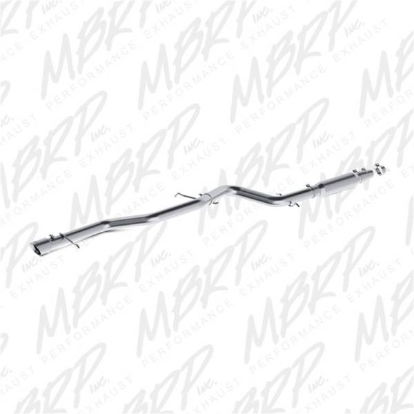 MBRP - MBRP 05.5-06 VW 1.9L TDI Jetta 3in T409 Cat Back Exhaust - S4600409