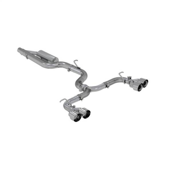 MBRP - MBRP 15-19 VW Golf R 3in Cat Back Single Exit Exhaust Pro Series w/ Valve Delete - T304 - S4603304