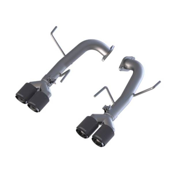 MBRP - MBRP 15-19 Subaru WRX 2.0L/STI 2.5L 2.5in Dual Split Rear Exit w/ 3.5in CF Tips - T304 - S48013CF