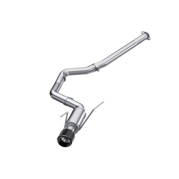 MBRP - MBRP 15-21 Subaru WRX 2.0L/STI 2.5L/11-14 Sed 3in Cat-Back Single Rear Exit w/Carb Fiber Tips- T304 - S48033CF