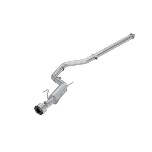 MBRP - MBRP 2022 Subaru WRX 2.4L 3in Cat Back 5in OD Single Exit - Aluminized Steel - S4809AL