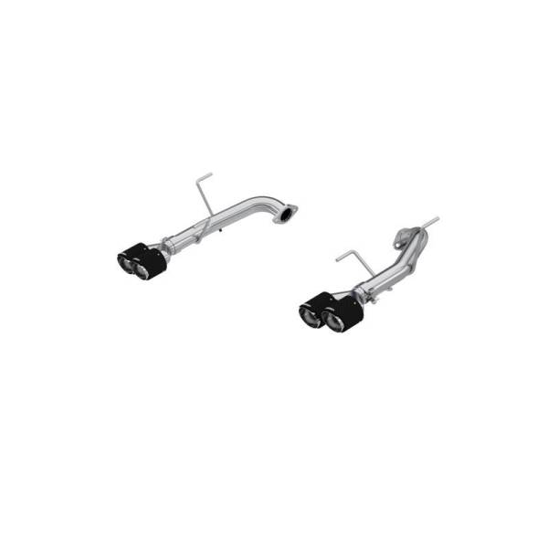 MBRP - MBRP 2022 Subaru WRX 2.5in Dual Split Rear Exit w/ Quad CF Tips - T304 - S48103CF