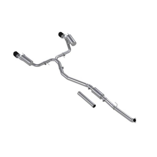 MBRP - MBRP 22-24 Honda Civic SI 1.5L T304 SS 3in Cat-Back Exhaust 2.5in Dual Split Rear w/ CF Tips - S49033CF