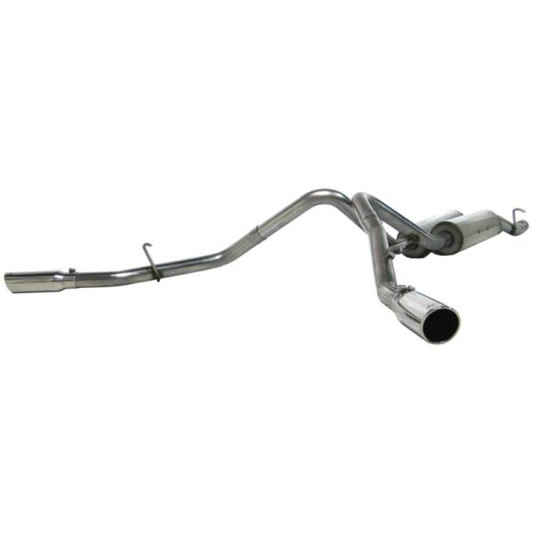 MBRP - MBRP 2003-2007 Chev/GMC 1500 HD Classic 6.0L CC-SB Cat Back Dual Split Side - S5008409