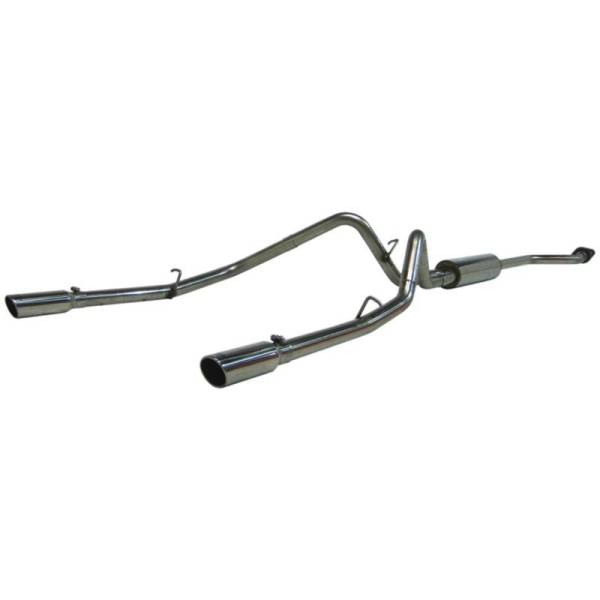 MBRP - MBRP 2003-2007 Chev/GMC 1500 Classic 4.8/5.3L EC/CC-SB Cat Back Dual Split Rear - S5016409