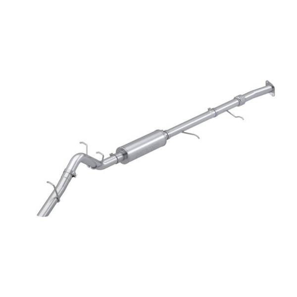 MBRP - MBRP 2023 Chevy Colorado/GMC Canyon Stainless Steel 3in Cat-Back, Single High Clearance Rear Exit - S5017304