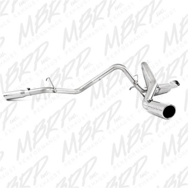 MBRP - MBRP 2003-2007 Chev/GMC 1500 Classic 4.8/5.3L EC/CC-SB Cat Back Dual Split Side - S5018409