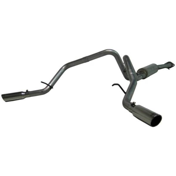 MBRP - MBRP 2003-2007 Chev/GMC 1500 Classic 4.8/5.3L SC-SB Cat Back Dual Split Side - S5022AL