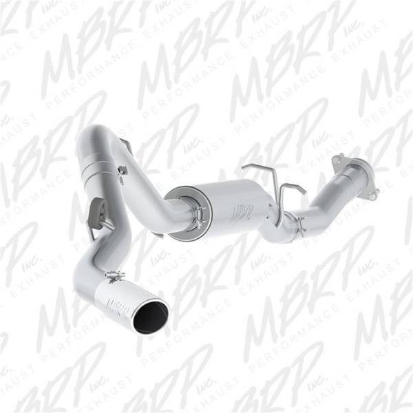 MBRP - MBRP 07-10 Chevy/GMC 2500HD PU 6.0L V8 3.5in Single Side Exit T409 Cat Back Perf Exhaust - S5078409