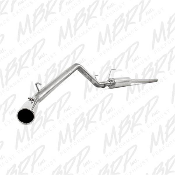 MBRP - MBRP 06-08 Ram Hemi 1500 Mega Cab 5.7L / 03-13 Ram Hemi 2500/3500 5.7L T409 3in Cat Back Single Side - S5148409