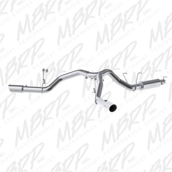 MBRP - MBRP 14-16 Ram 2500 6.4L 4in 409 SS Dual Side Split Outlet Cat Back Exhaust - S5151409