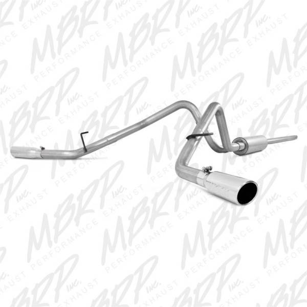 MBRP - MBRP 2004-2008 Ford F150 4.6/5.4L EC/CC-SB Cat Back Dual Split Side - S5204AL