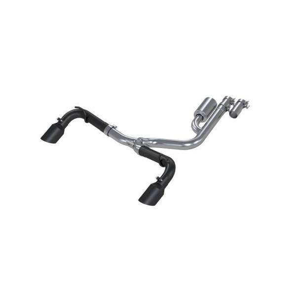 MBRP - MBRP 2021+ Ford Bronco Sport (1.5L / 2.0L EcoBoost) 2.5in Res-Back Exhaust - Dual Rear - Black - S5207BLK