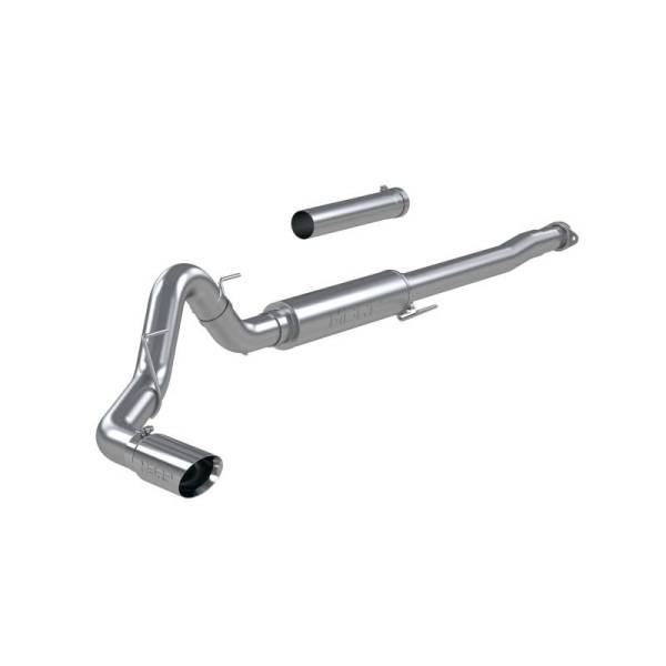 MBRP - MBRP 2021+ Ford F150 2.7L/3.5L/5.0L 4in T304 Stainless Steel Cat-Back - RACE VERSION - S5209304