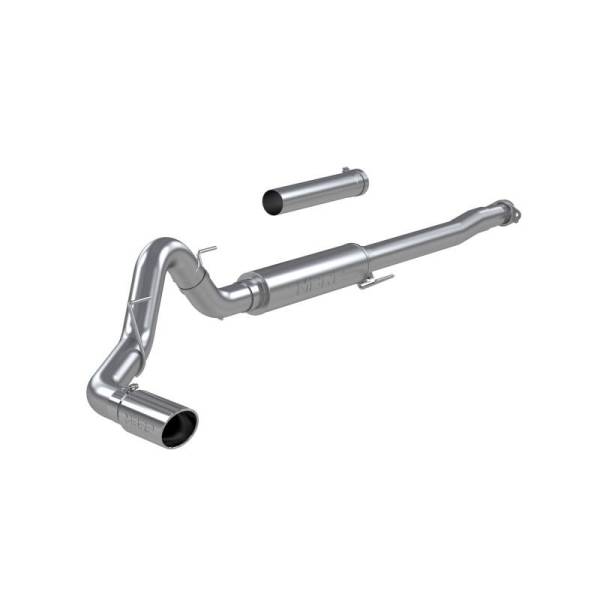 MBRP - MBRP 2021+ Ford F150 2.7L/3.5L/5.0L 4in T409 Stainless Steel Cat-Back - RACE VERSION - S5209409