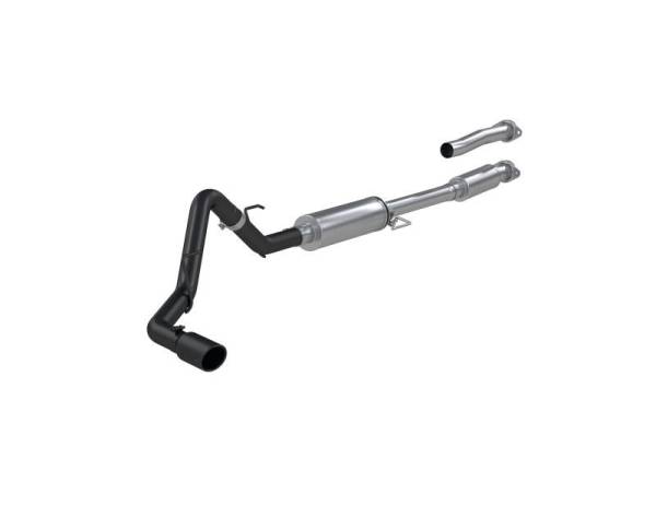 MBRP - MBRP 2021+ Ford F-150 2.7L/ 3.5L Ecoboost 5.0L Single Side 3in Black Coated Catback Exhaust - S5211BLK